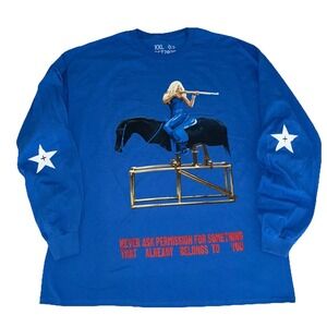 Beyonce American Requiem Long Sleeve XXL Cowboy Carter Tour 2025 Merch NEW *flaw